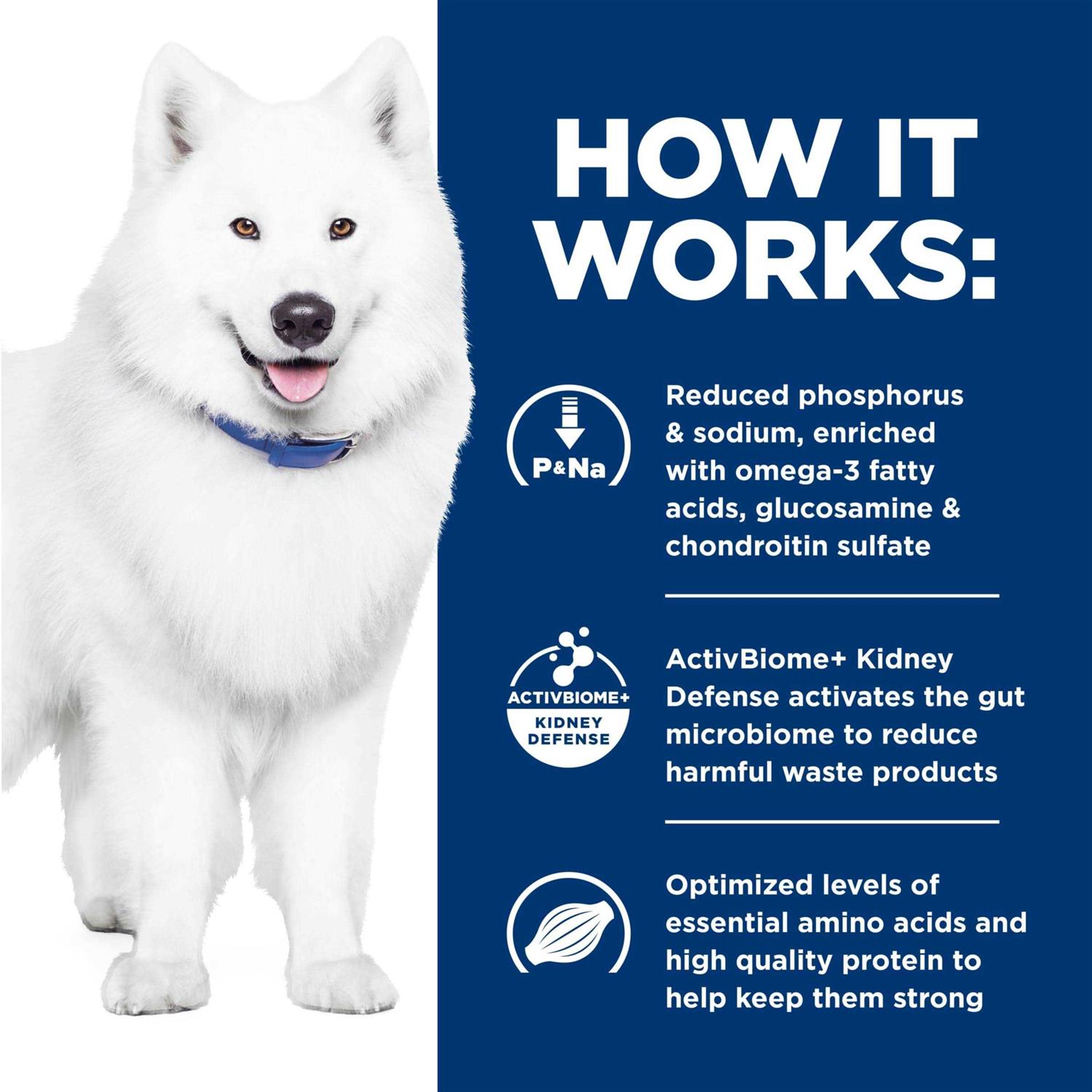 Hill's Prescription Diet k/d Kidney Care + Mobility Chicken Dry Dog Food - Image 5