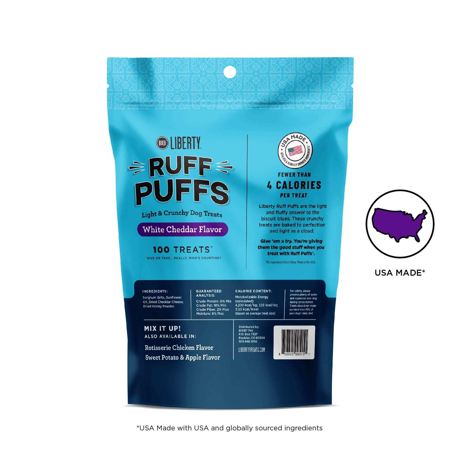 Liberty Ruff Puffs Flavor Dog Treats - Image 2