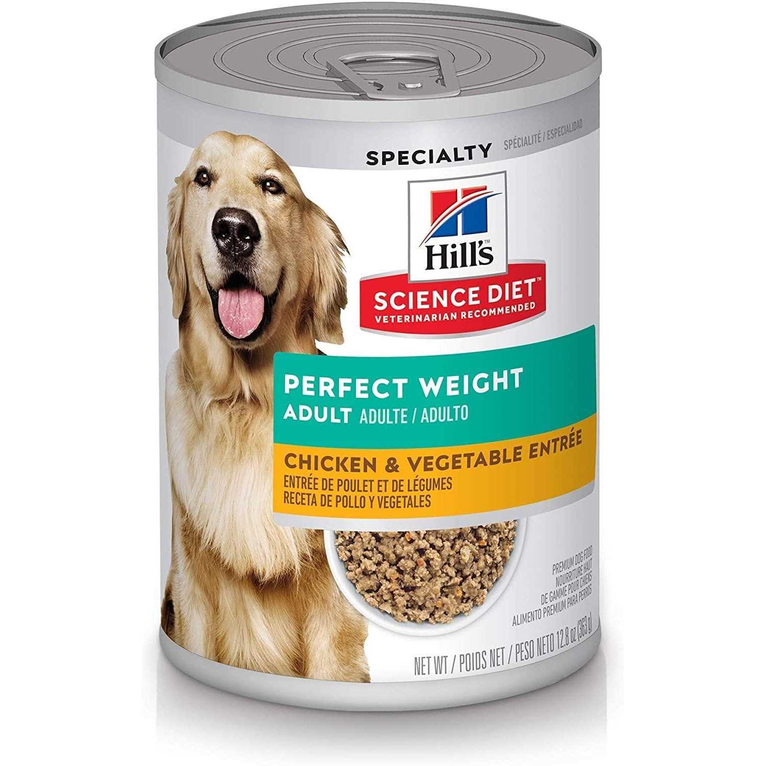 Hill's Science Diet Adult Perfect Weight Chicken & Vegetable Entree Canned Dog Food