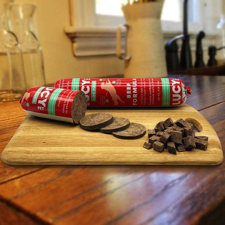 Lucy Pet Products Beef Dog Food Roll - Image 4