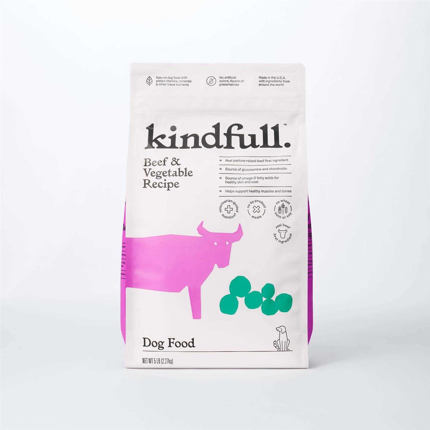 Kindfull Beef and Vegetable Recipe Dry Dog Food