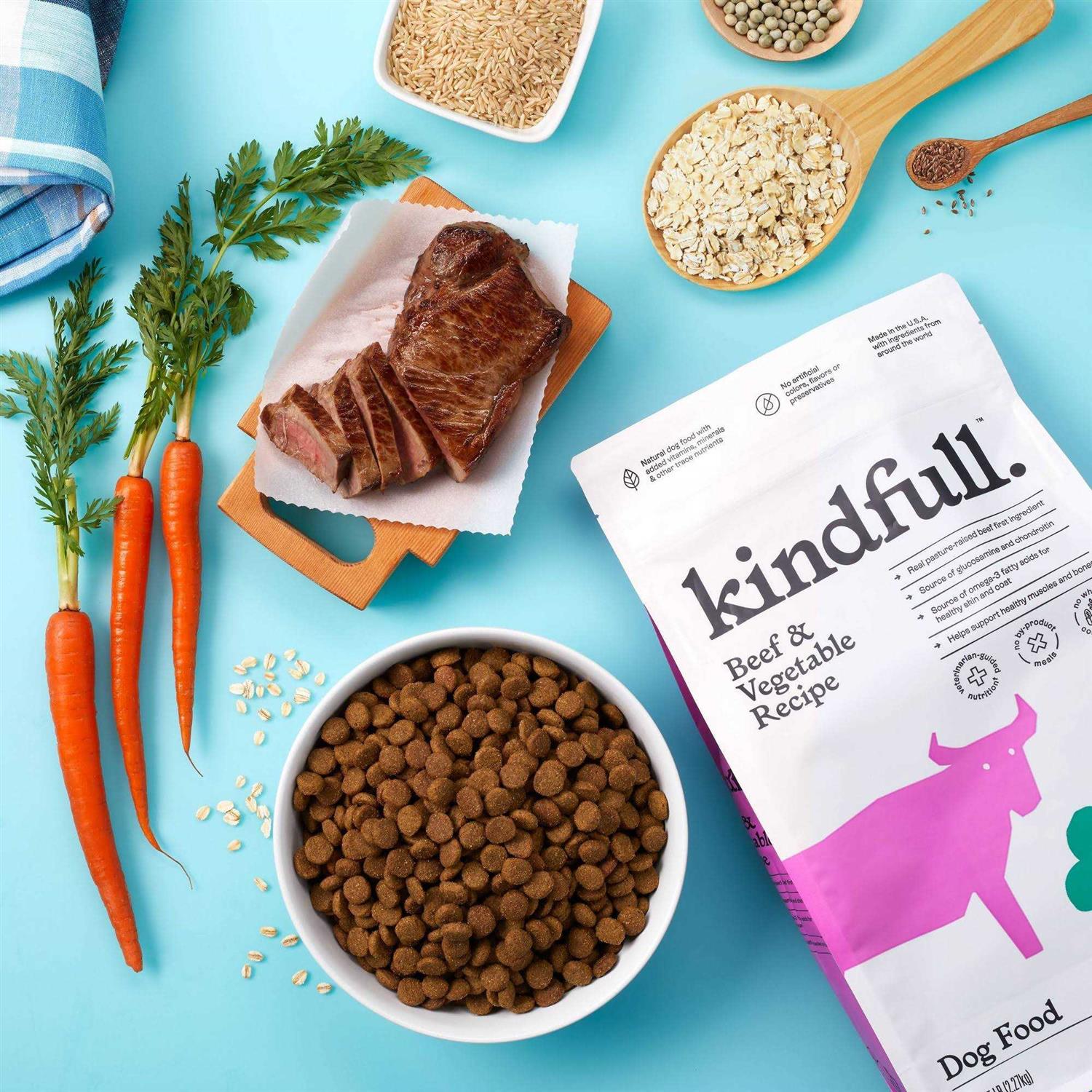 Kindfull Beef and Vegetable Recipe Dry Dog Food - Image 5