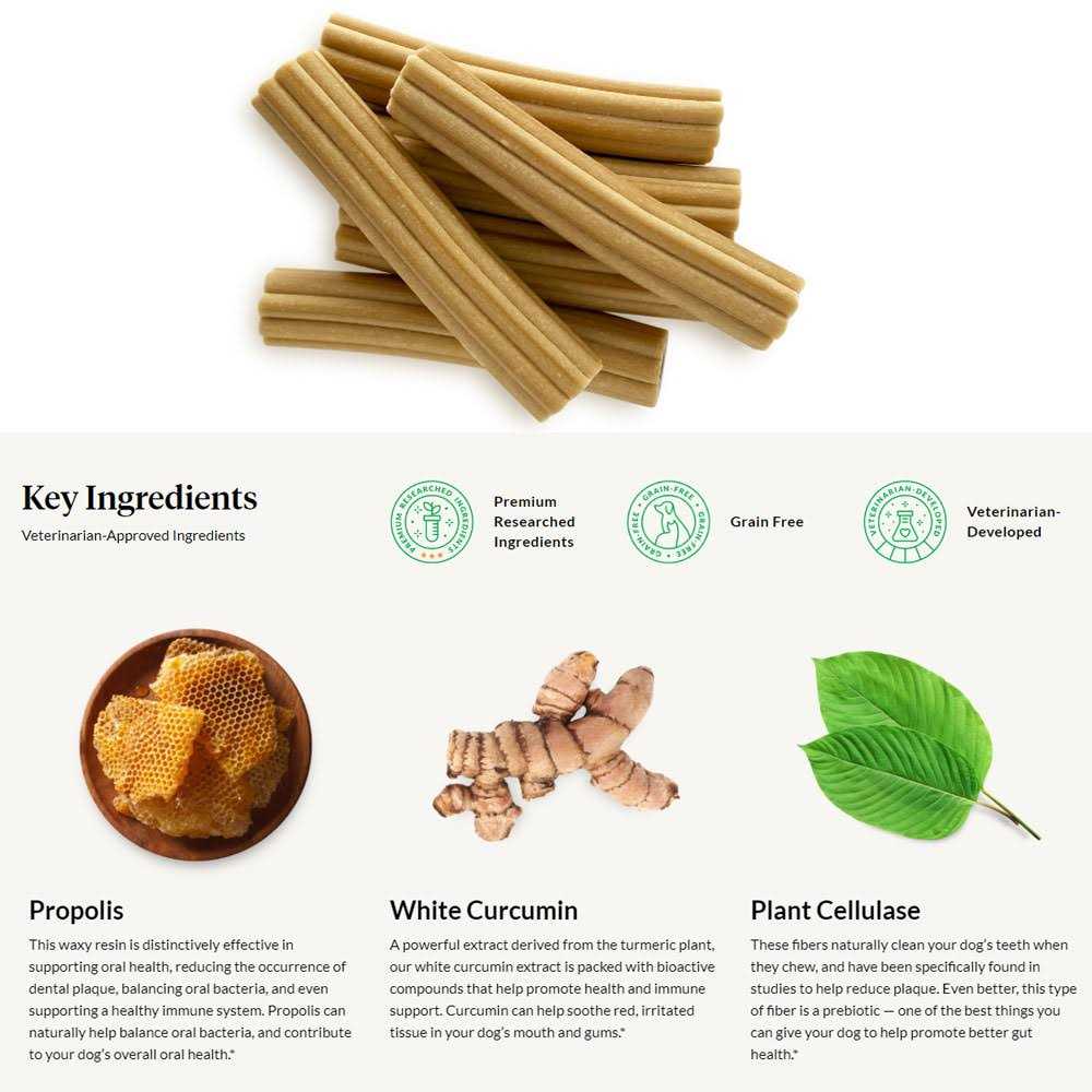 Ultimate Pet Nutrition All Natural Canine Fresh Dental Chews Sticks Dogs - Image 3