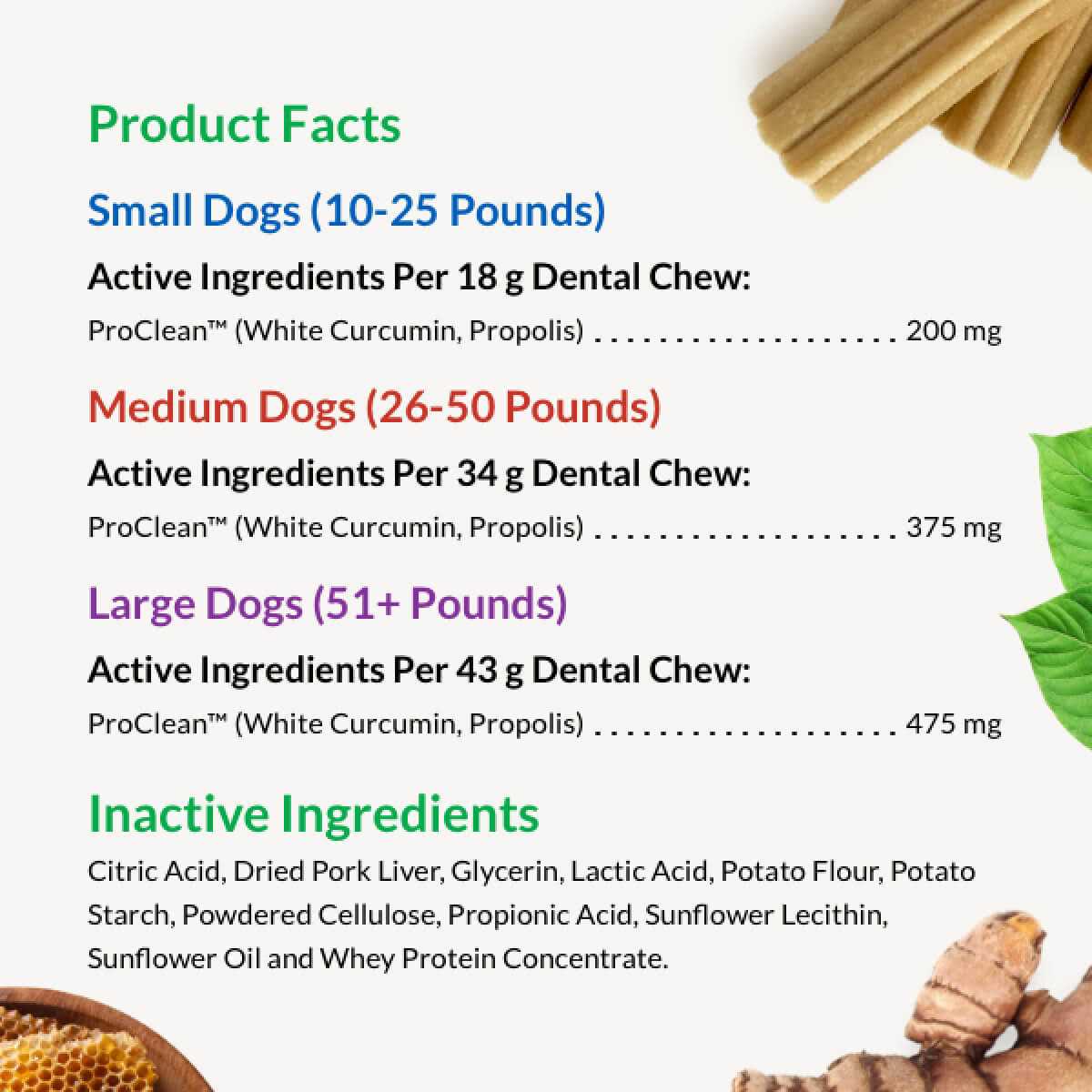Ultimate Pet Nutrition All Natural Canine Fresh Dental Chews Sticks Dogs - Image 4