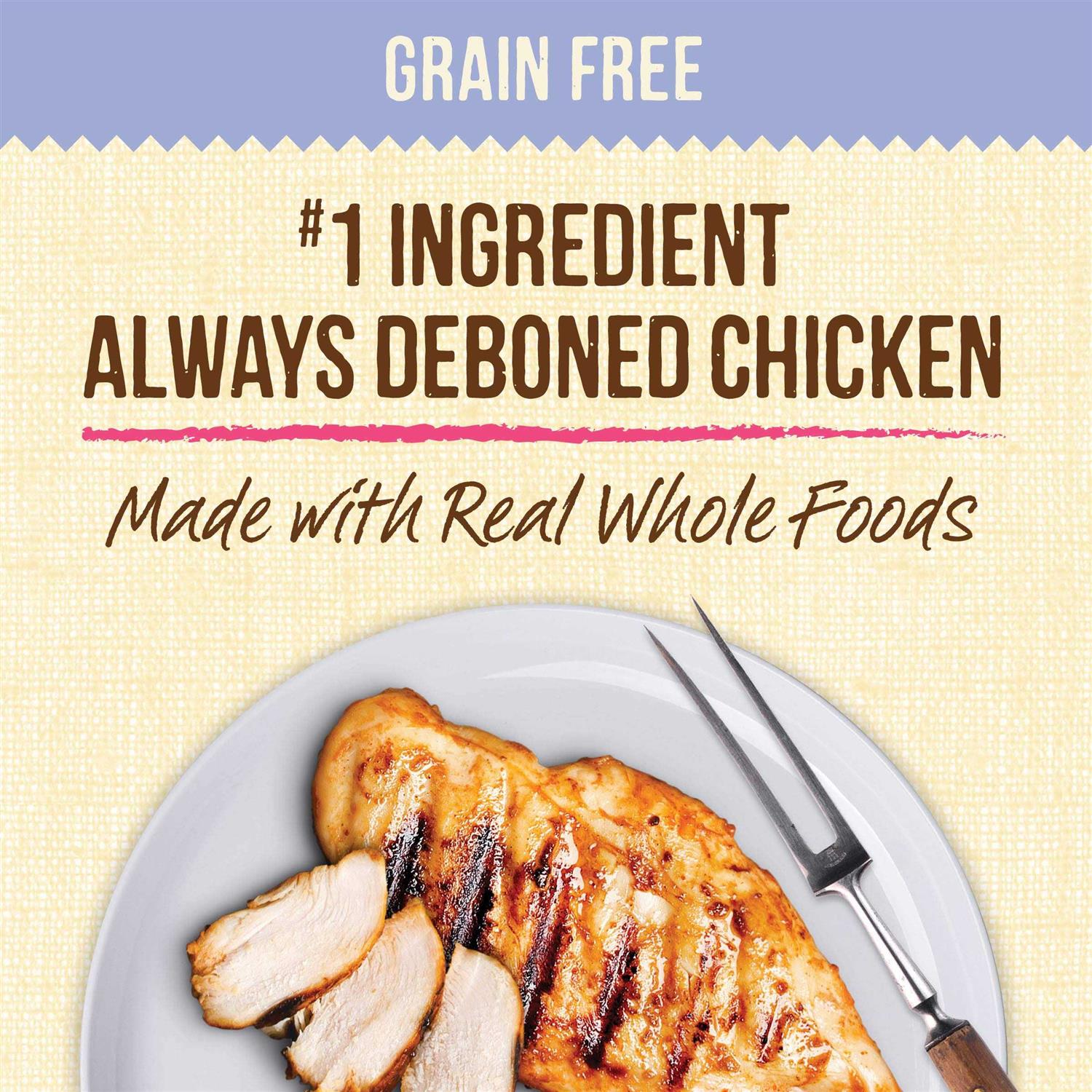 Merrick Lil' Plates Grain Free Puppy Small Breed Real Chicken & Sweet Potato Dry Dog Food - Image 3