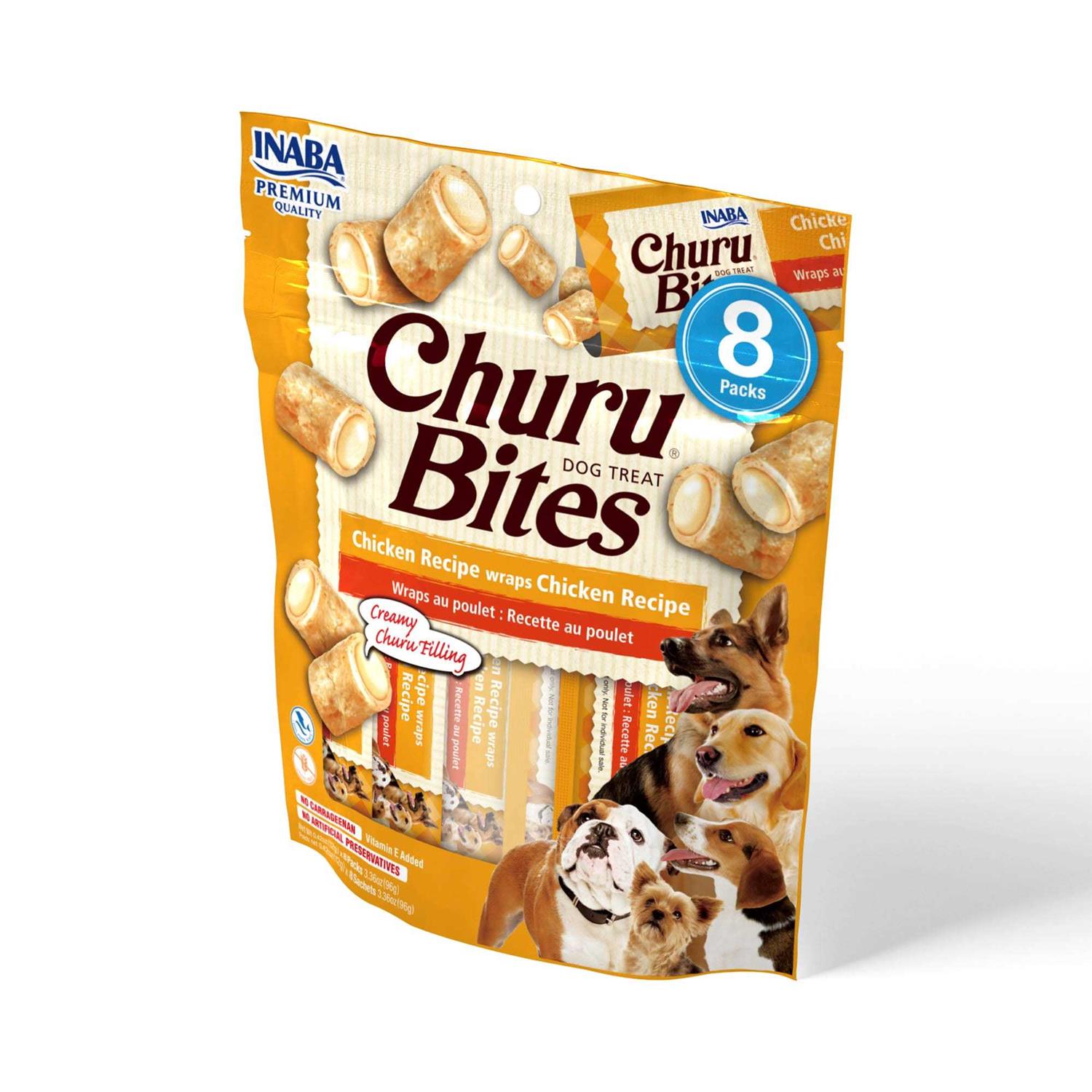 Inaba Churu Bites Dog Treat Chicken Recipe Wraps Chicken Recipe - Image 3