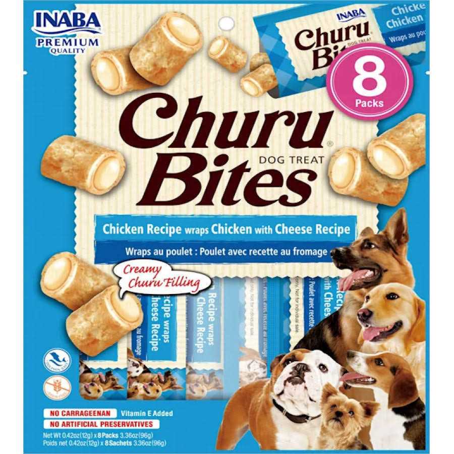 Inaba Churu Bites Dog Treat Chicken Recipe Wraps Chicken Recipe