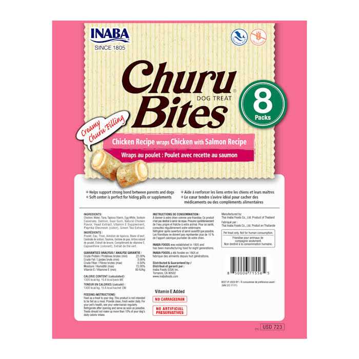 Inaba Churu Bites Dog Treat Chicken Recipe Wraps Chicken Recipe - Image 5