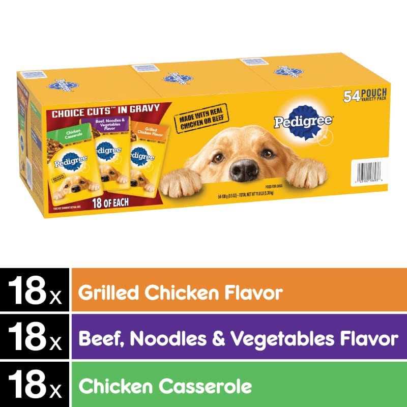 Pedigree Choice Cuts in Gravy Wet Dog Food Variety Pack - Image 3