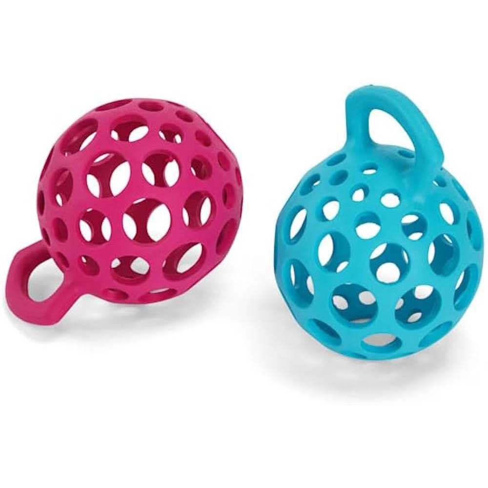 Leaps & Bounds Cage Ball with Handle Dog Toy - Image 5