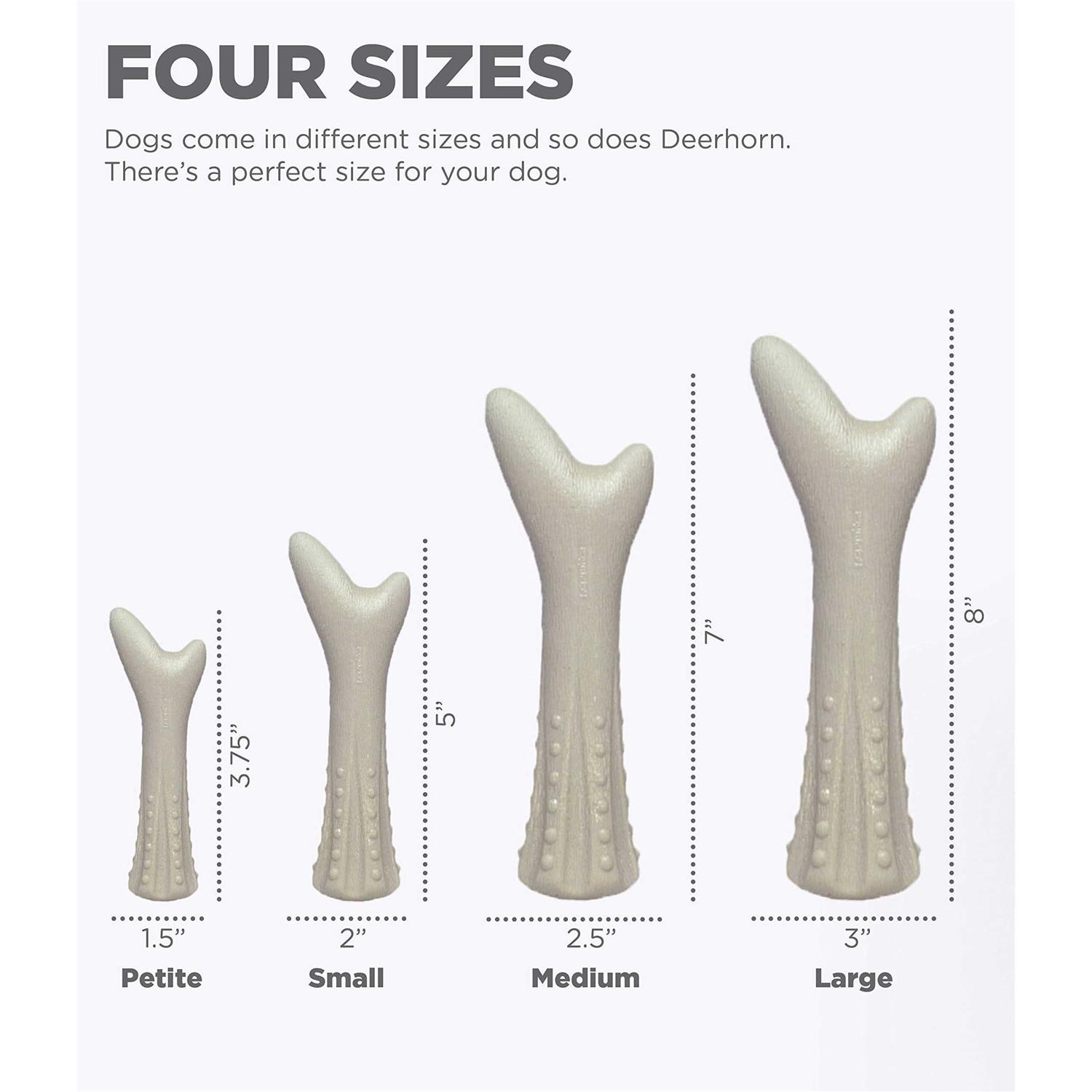 Petstages Deerhorn Chew Dog Toy - Image 2