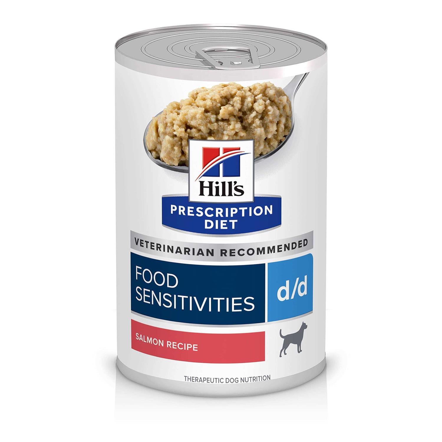Hill's Prescription Diet d/d Skin/Food Sensitivities Salmon Formula Canned Dog Food
