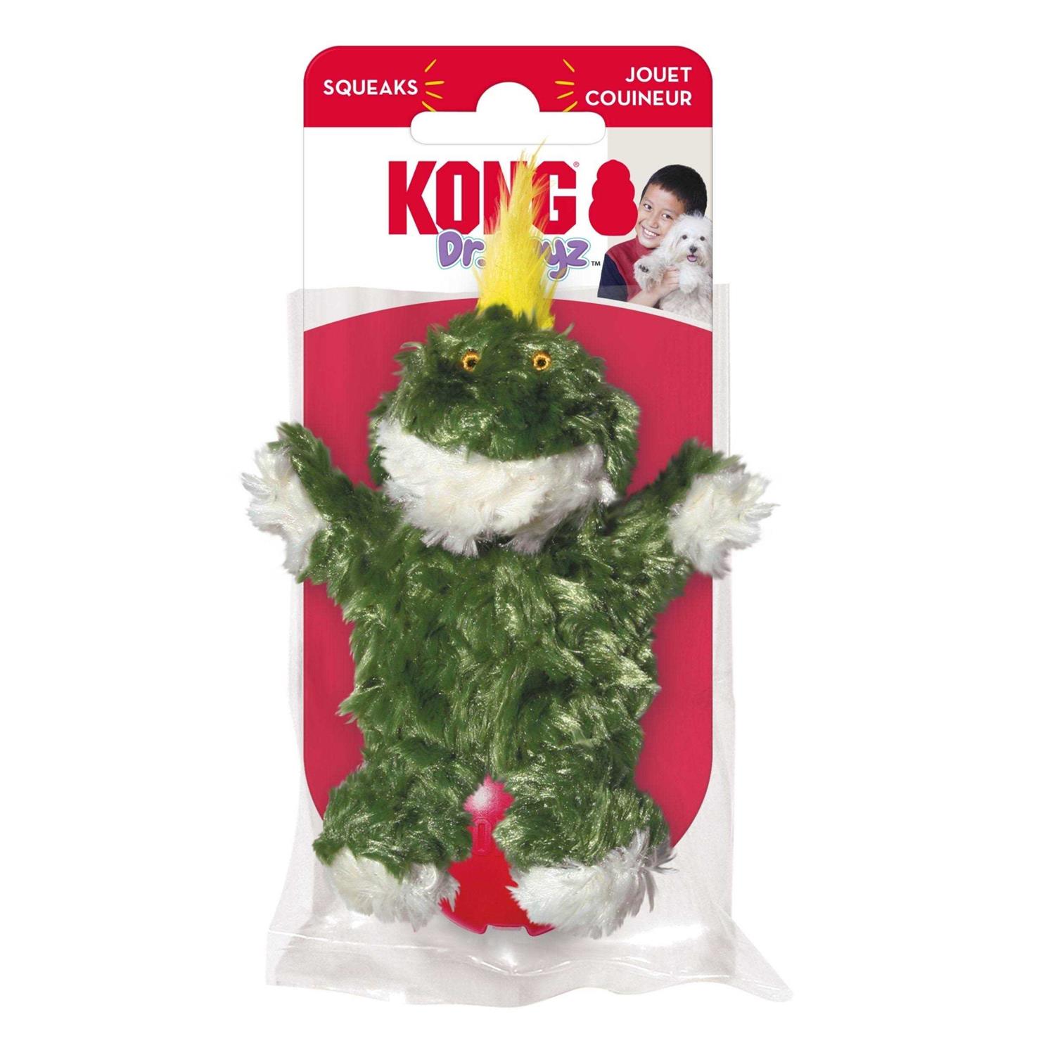 Kong Plush Frog Dog Toy - Image 2