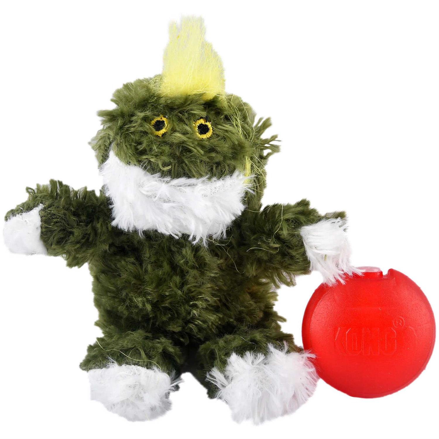 Kong Plush Frog Dog Toy - Image 3