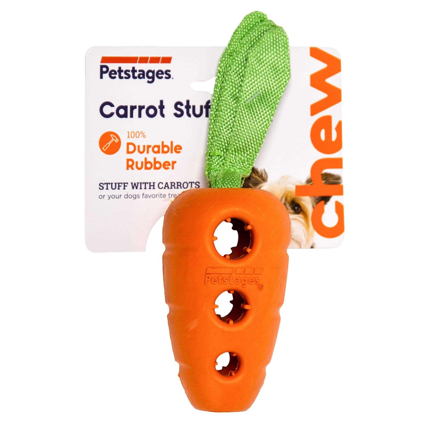 Petstages Carrot Stuffer Dog Toy - Image 4