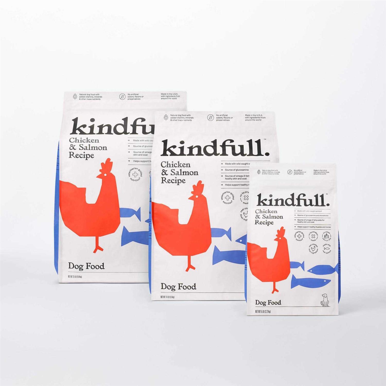 Kindfull Chicken and Salmon Recipe Dry Dog Food - Image 4