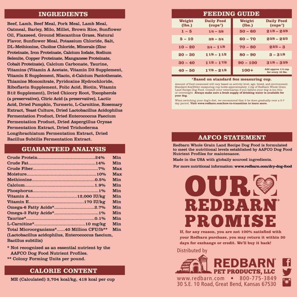 Whole Grain Land Recipe Dog Food - Image 5