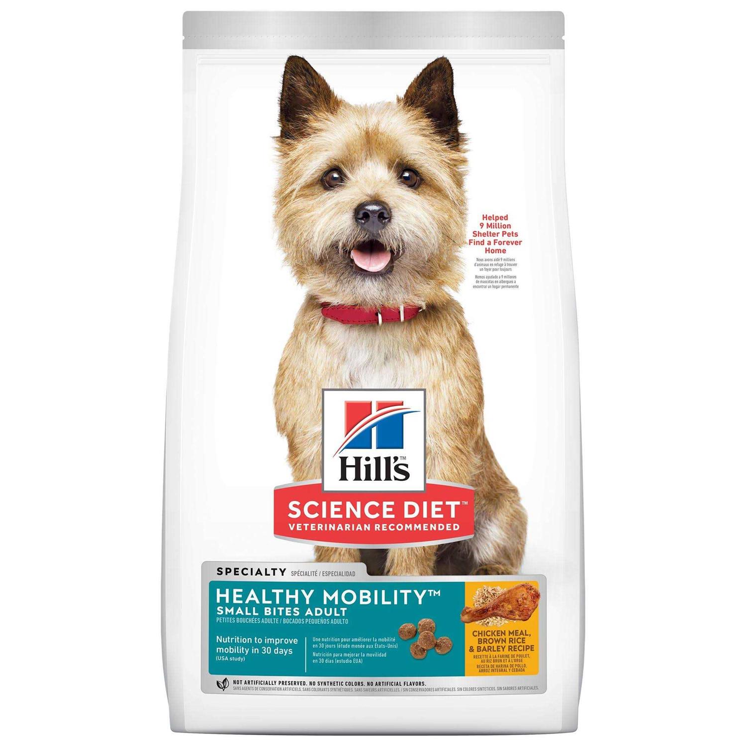 Hill's Science Diet Adult Healthy Mobility Small Bites Dog Food