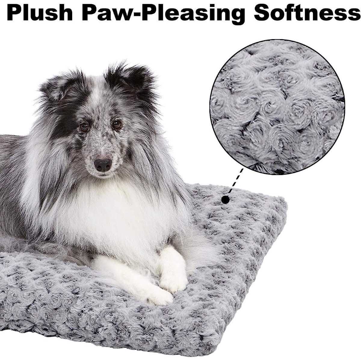 Midwest Quiet Time Ombre Swirl Mocha Pet Bed - Image 2