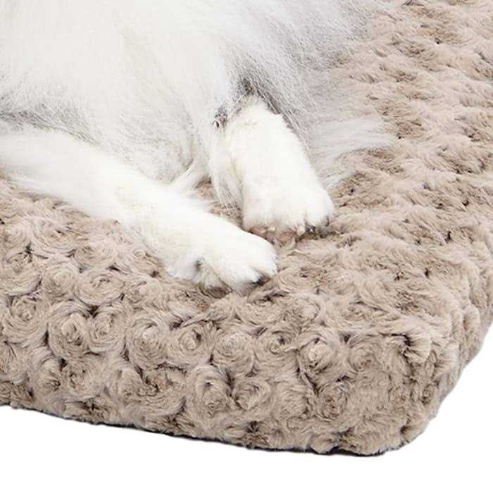 Midwest Quiet Time Ombre Swirl Mocha Pet Bed - Image 4