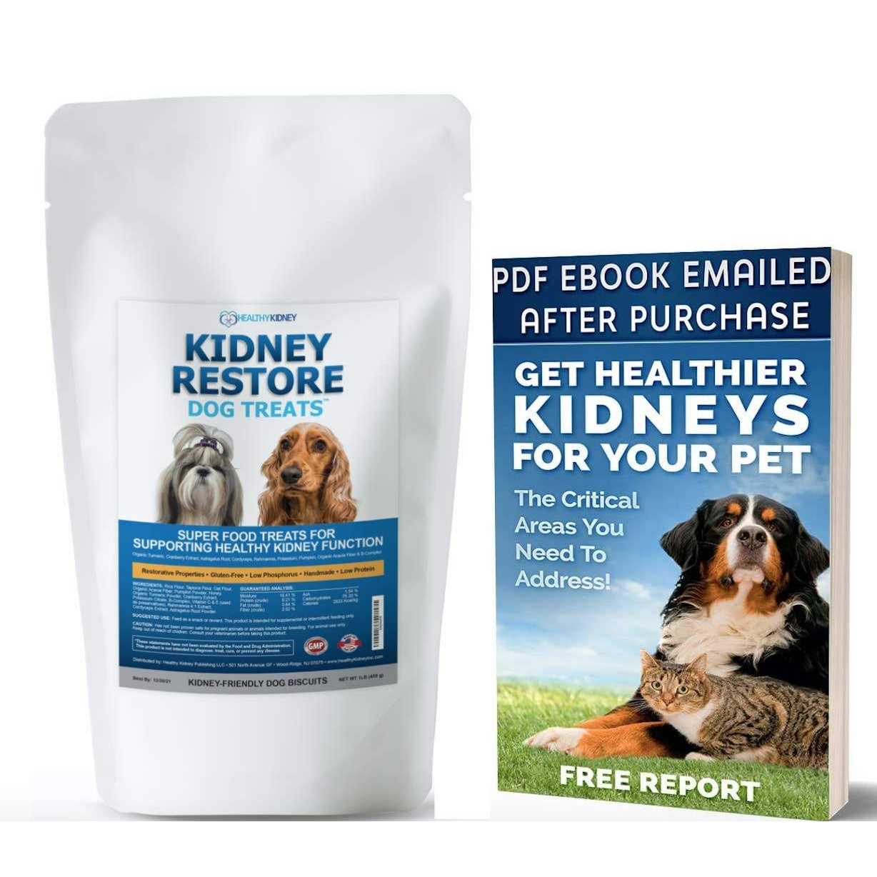 Kidney Restore Bacon Dog Treats Low Protein Dog Treats for Kidney Support for Dogs. Renal Treats for Any Kidney Dog Diet