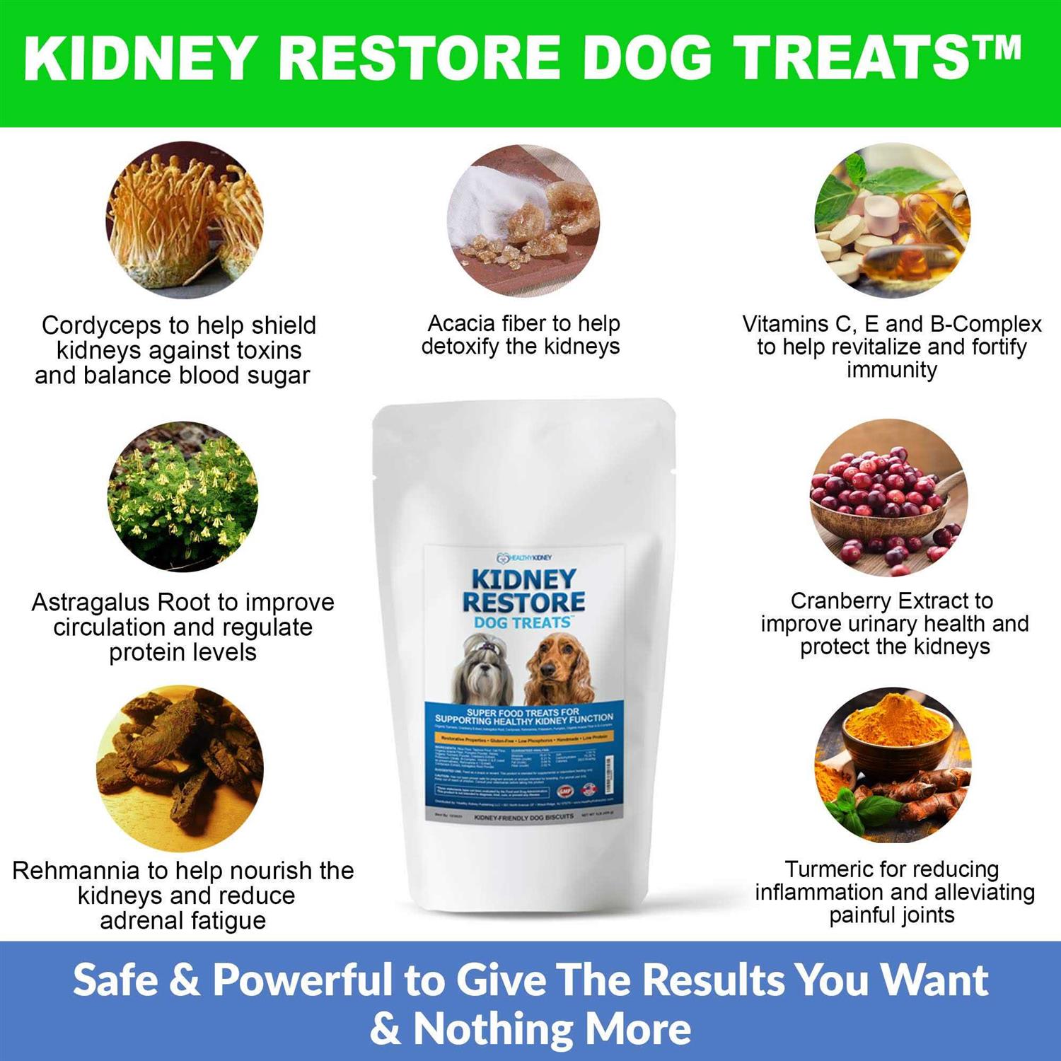 Kidney Restore Bacon Dog Treats Low Protein Dog Treats for Kidney Support for Dogs. Renal Treats for Any Kidney Dog Diet - Image 3