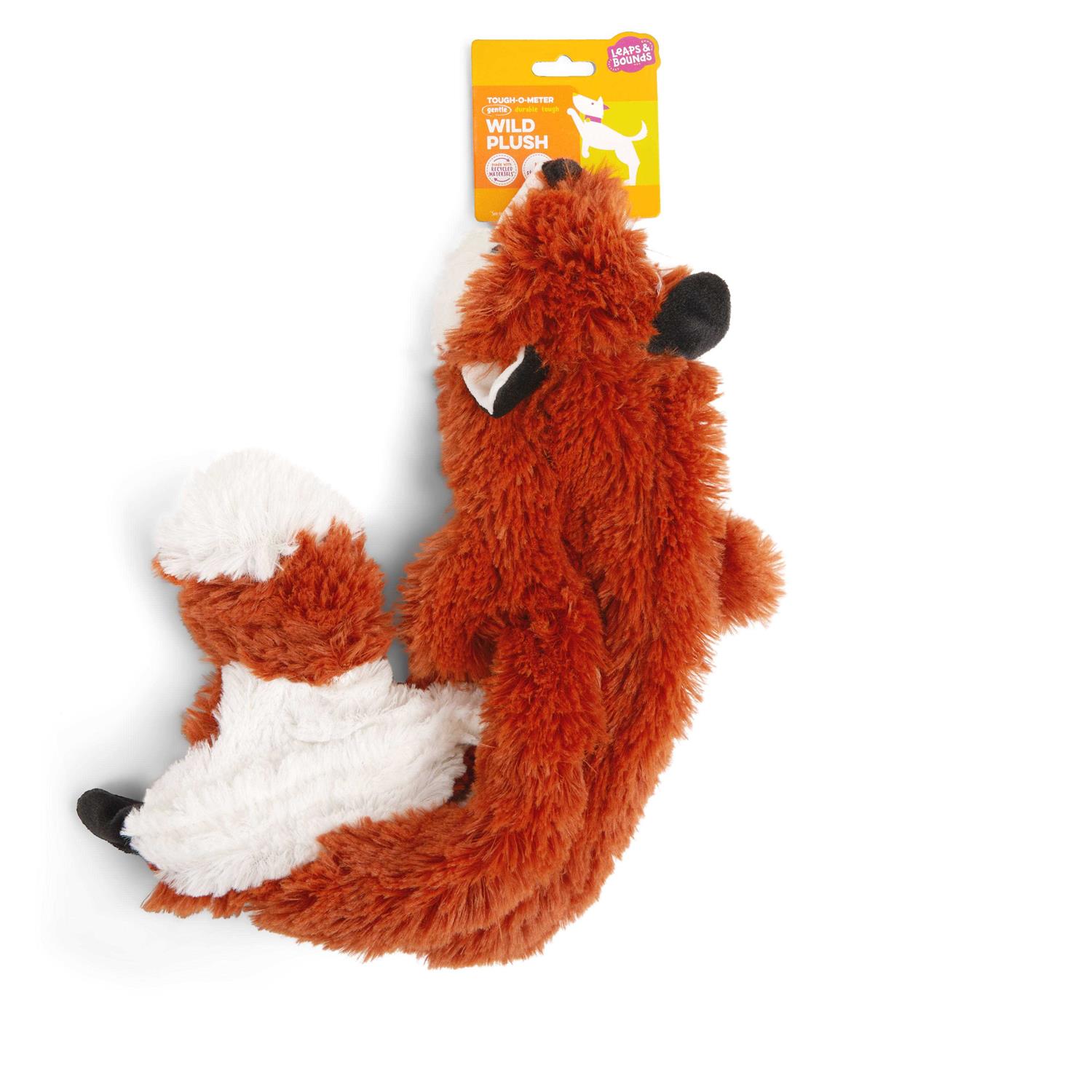 Leaps & Bounds Wildlife Fox Dog Toy - Image 3