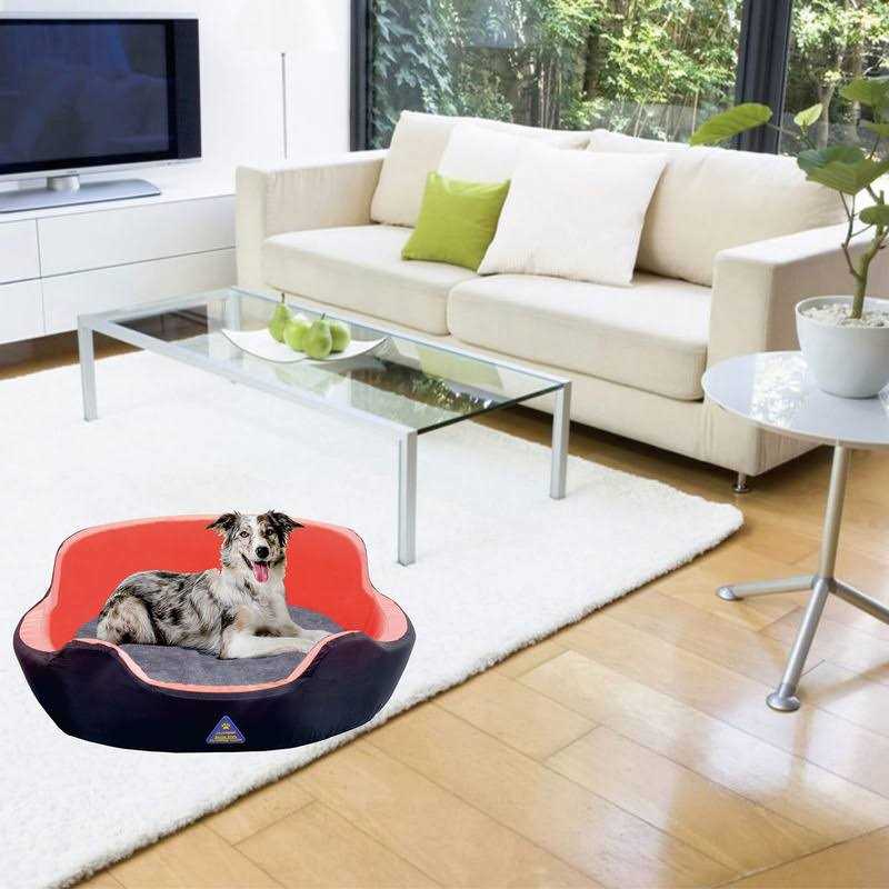 jojopepe washable dog bed heated cat bed for medium Small pets with warming temperature - Image 5
