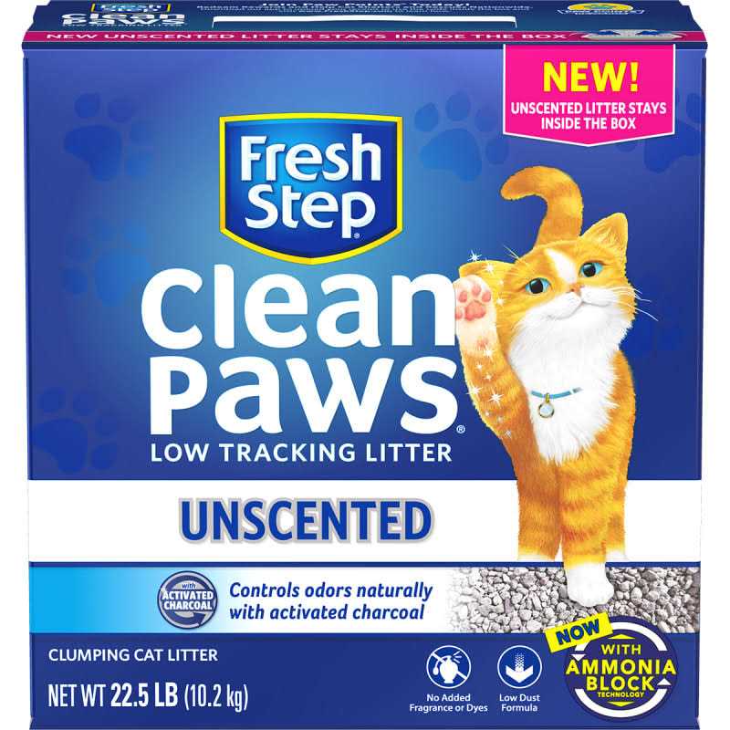 Fresh Step Clean Paws Simply Unscented Clumping Cat Litter - Image 4