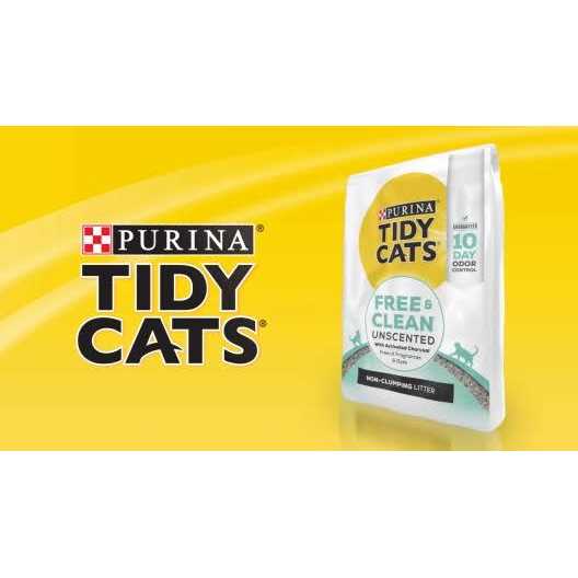 Tidy Cats Free & Clean Non Clumping Cat Litter Unscented with Activated Charcoal - Image 5