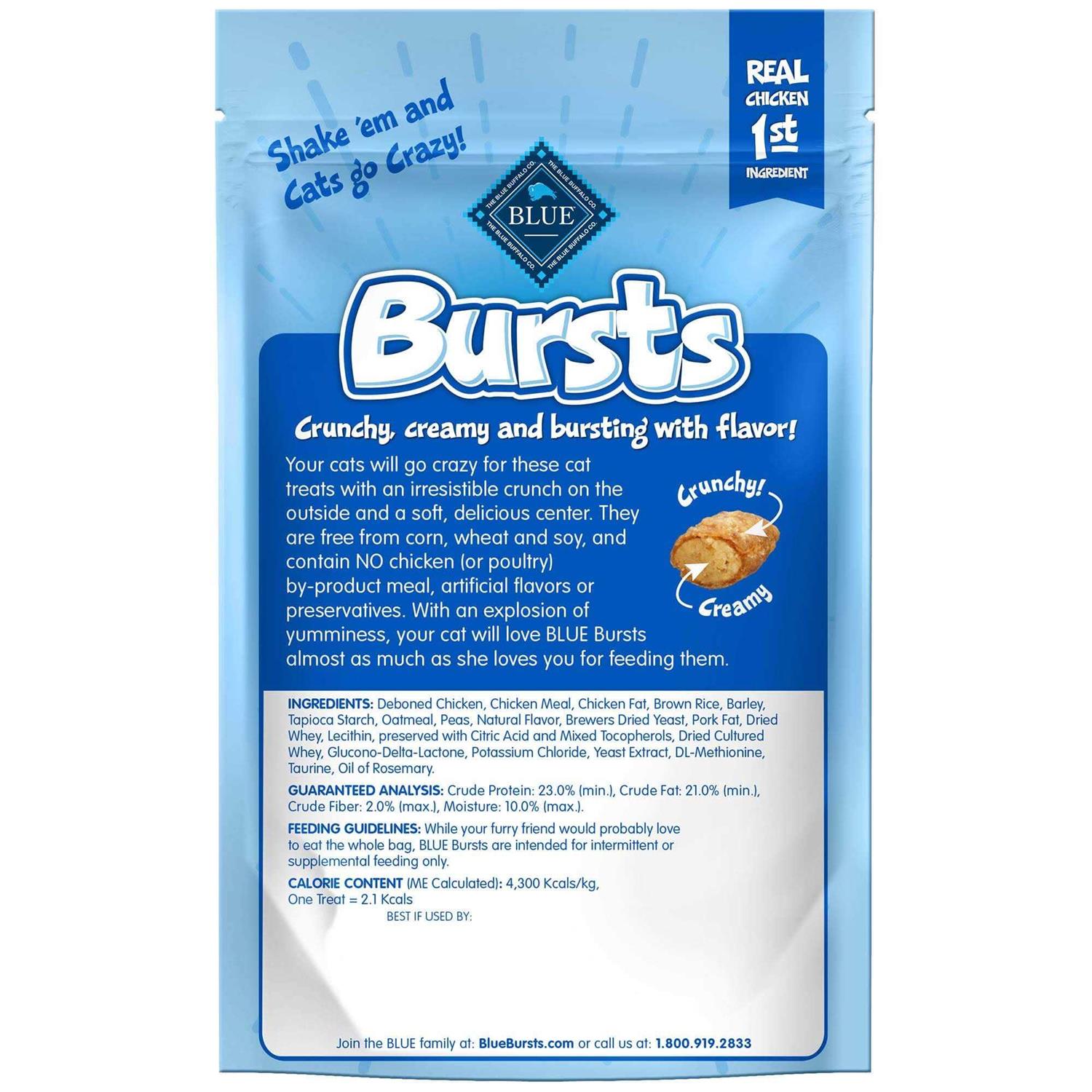 Blue Buffalo Bursts Cat Treats - Image 4