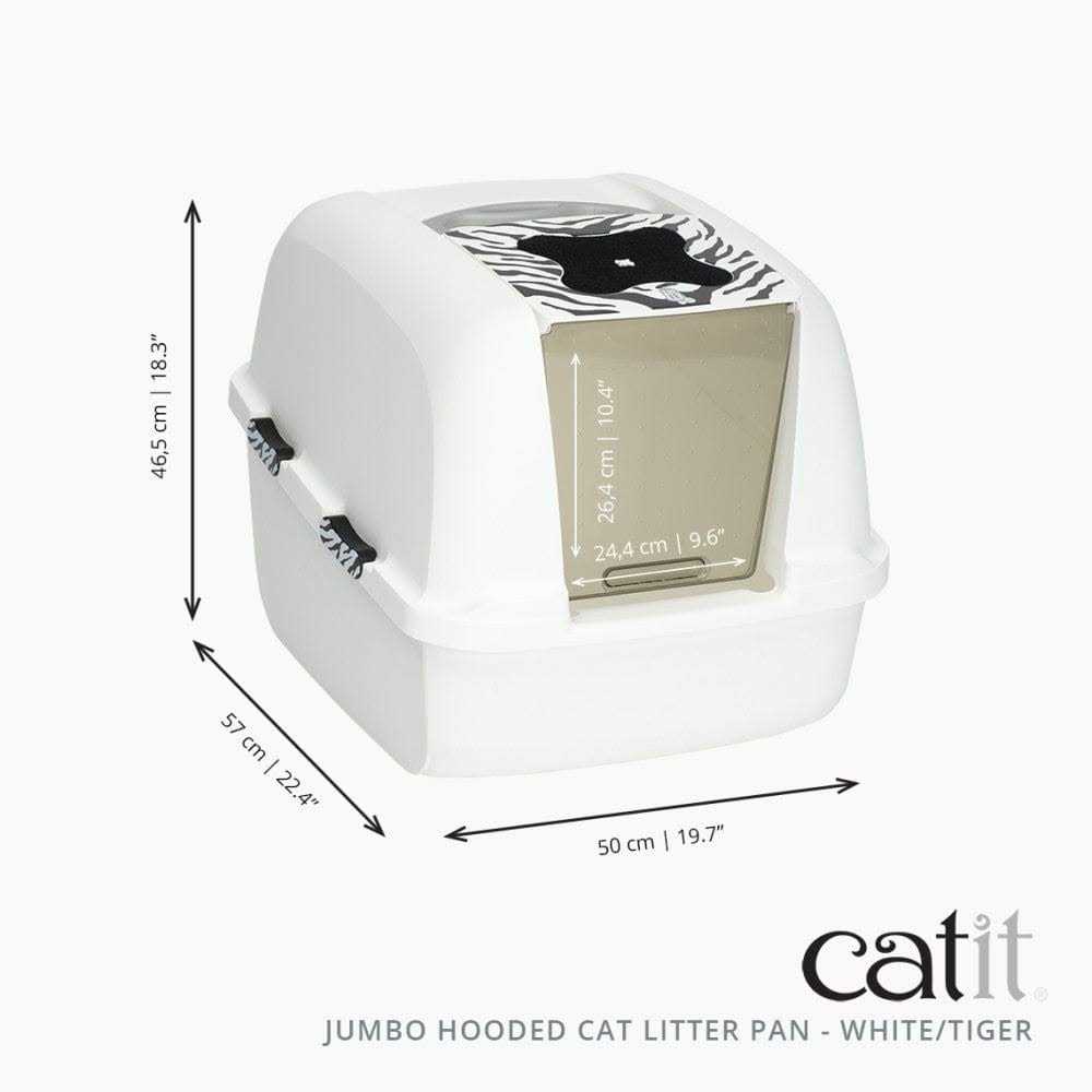 Catit Hooded Cat Litter Pan - Image 3