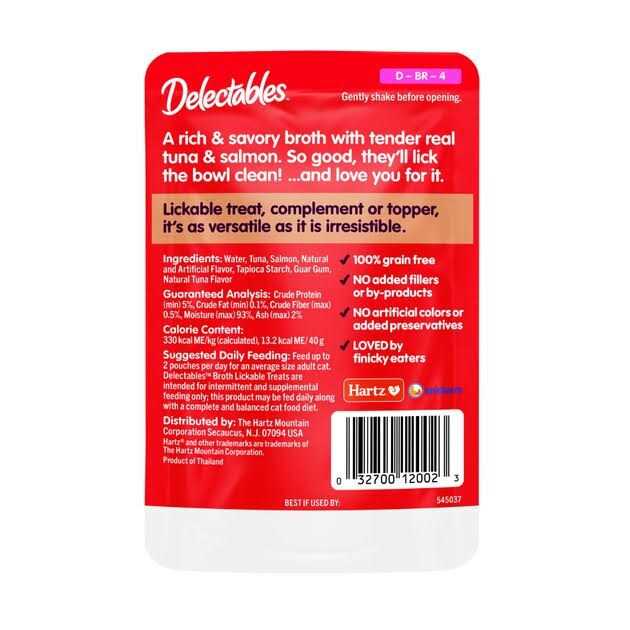 Delectables Chicken Savory Broths Lickable Cat Treat - Image 4