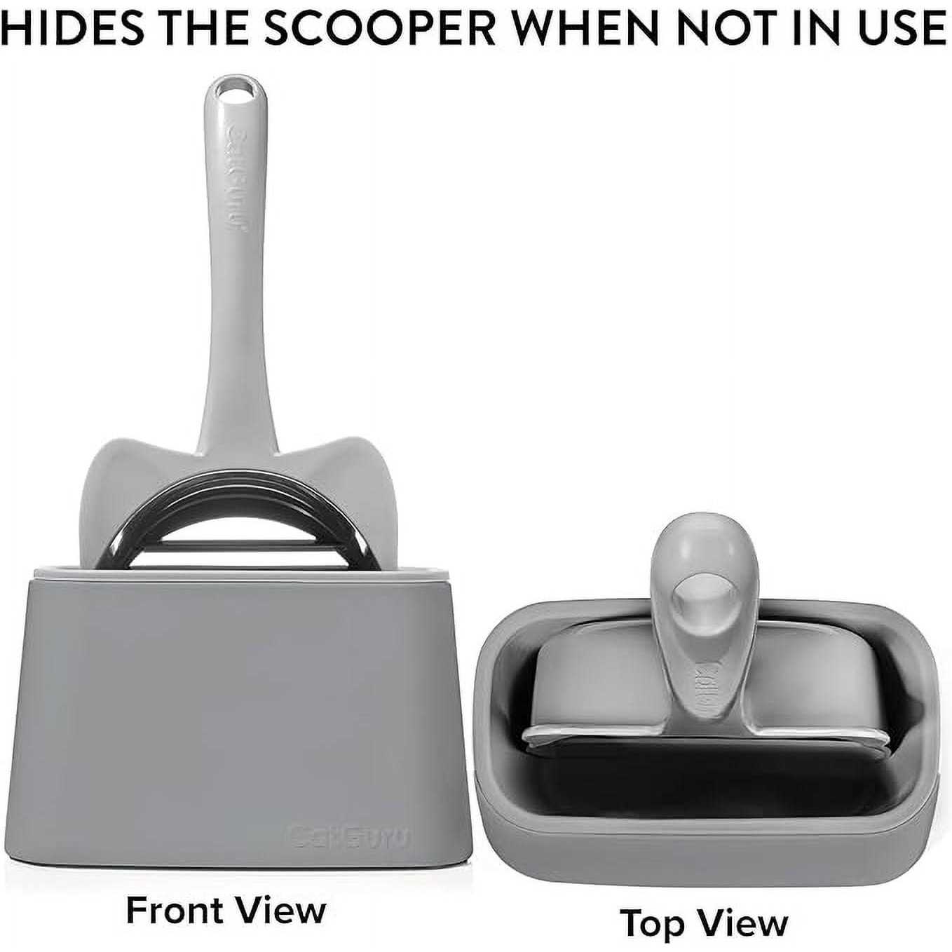 CatGuru Premium Cat Litter Scoop Holder, Scooper Caddy, Scoop Stand Pairs with Any Cat Litter Box and Fits Most Cat Litter Scoops - Image 5