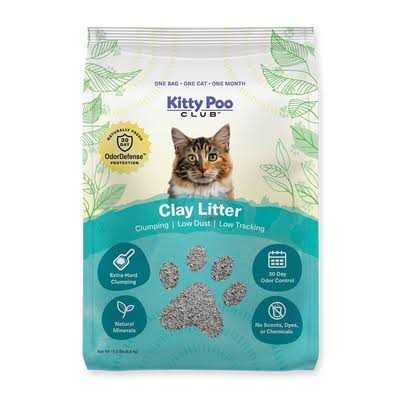 Kitty Poo Club Recyclable Cat Litter Box with Clay Litter - Image 5